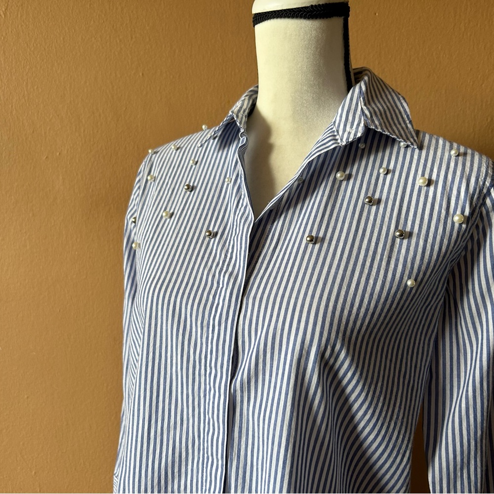 Nwt Rails Taylor Florence Stripe Button Down Shir… - image 6